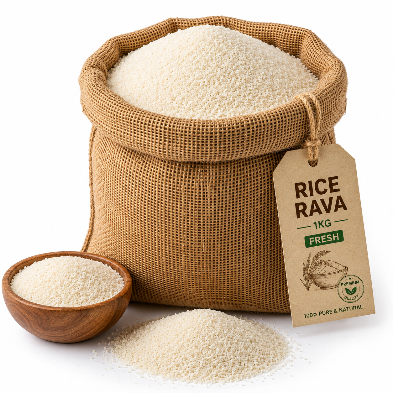 Rice Rava 1 kg Fresh 
