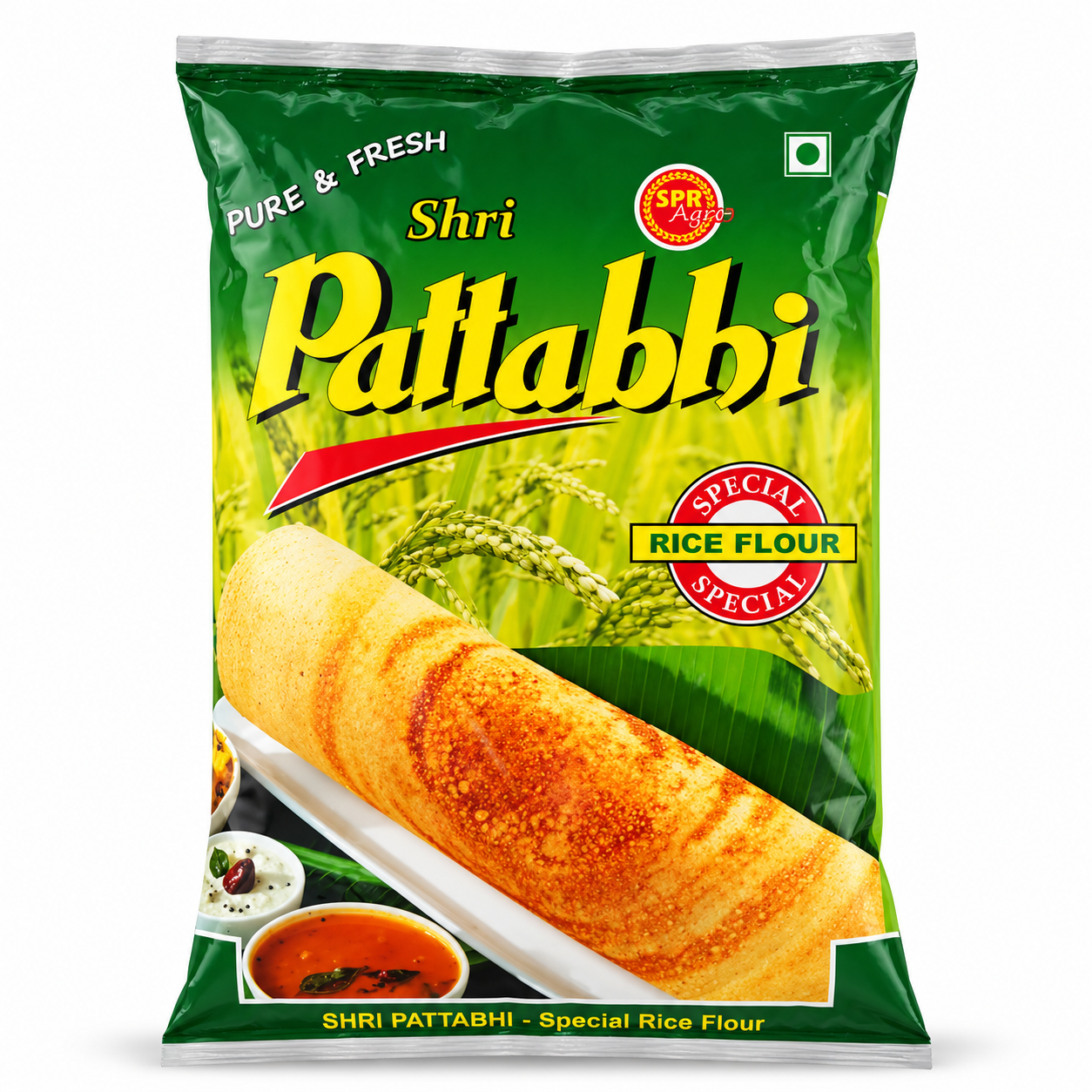 Pattabhi Rice Flour, 1 kg Pouch