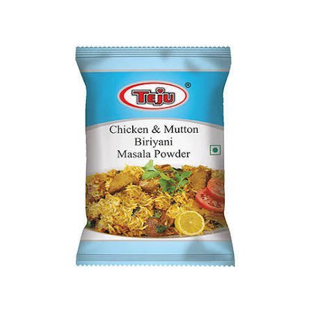 Teju Biryani Masala Powder - Mutton & Chicken, 50 g