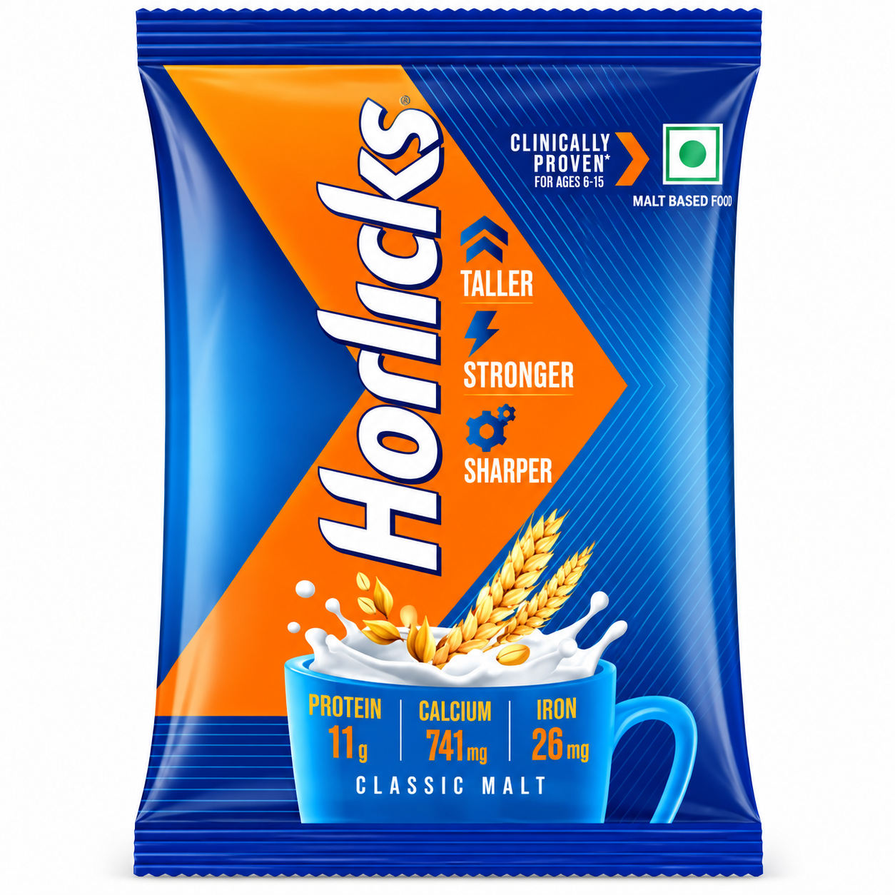 Horlicks Classic Malt Powder, 200 gm 