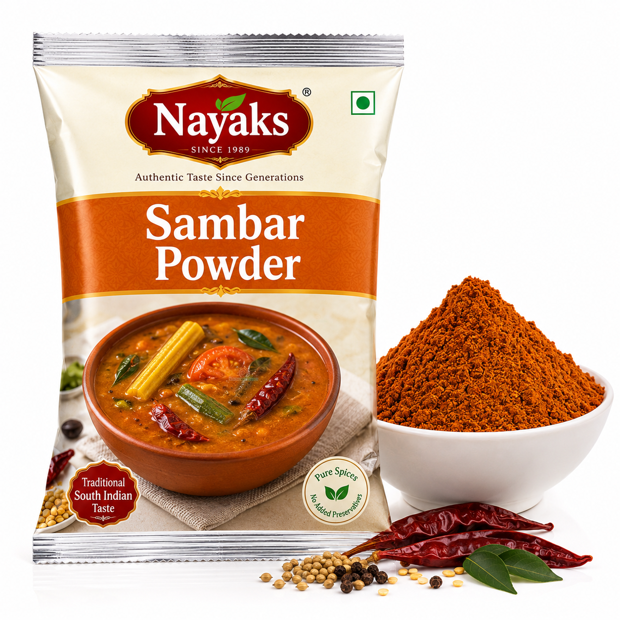 Nayaks Sambar Powder – 100g