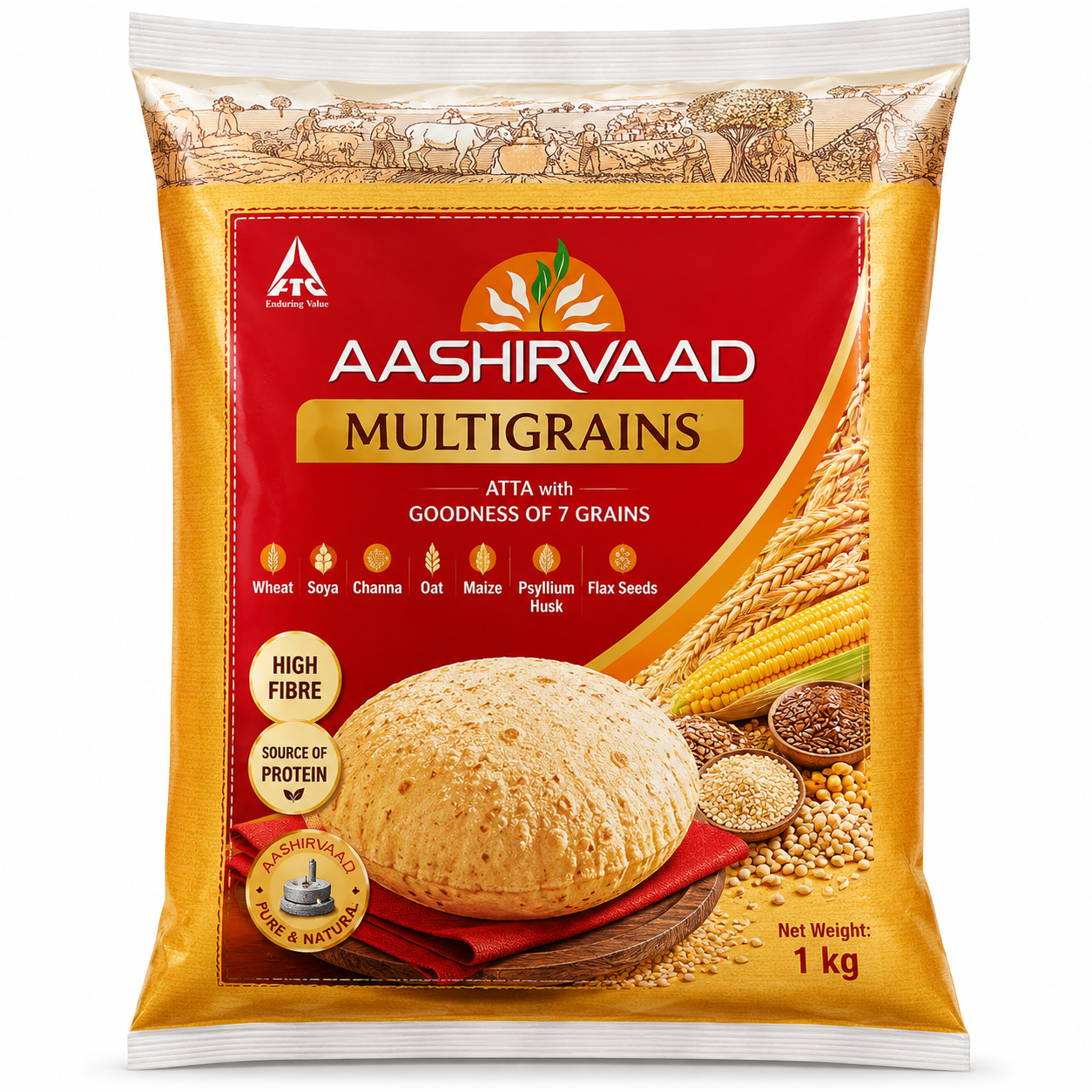 Ashirvaad Multigrains Atta